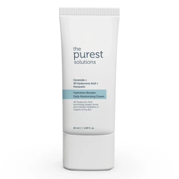 ⁦كريم الترطيب بالسيراميد و 4 أنواع من حمض الهالورونيك 50 مل من The Purest Solutions⁩ - الصورة ⁦3⁩