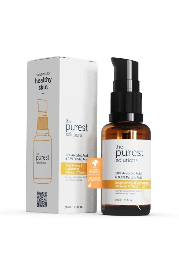 ⁦سيروم فيتامين C لتفتيح وتوحيد لون البشرة 30 مل من The Purest Solutions⁩ - الصورة ⁦3⁩