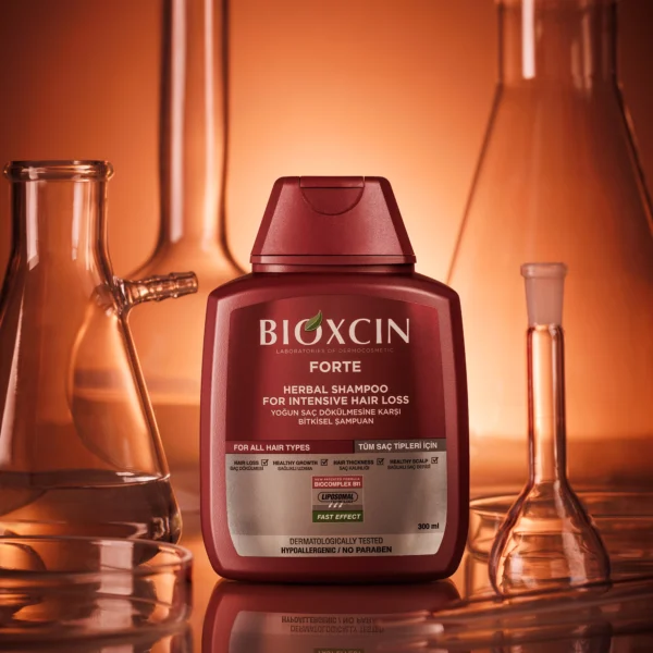 ⁦شامبو Bioxcin Forte‏ الفعال - 300 مل⁩ - الصورة ⁦5⁩
