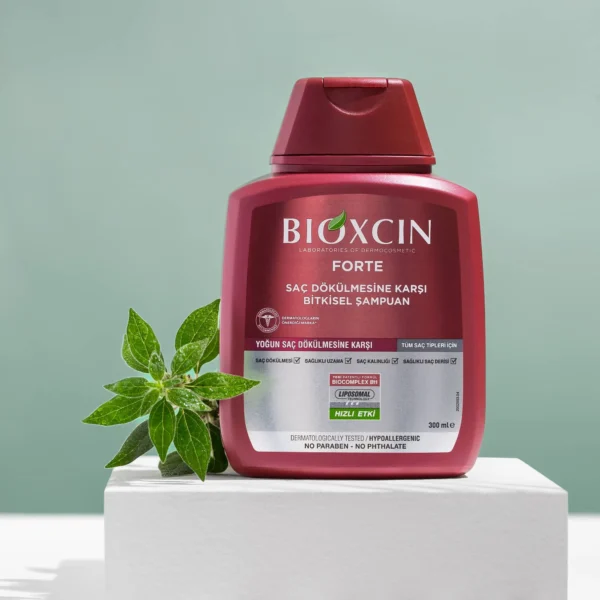 ⁦شامبو Bioxcin Forte‏ الفعال - 300 مل⁩ - الصورة ⁦4⁩